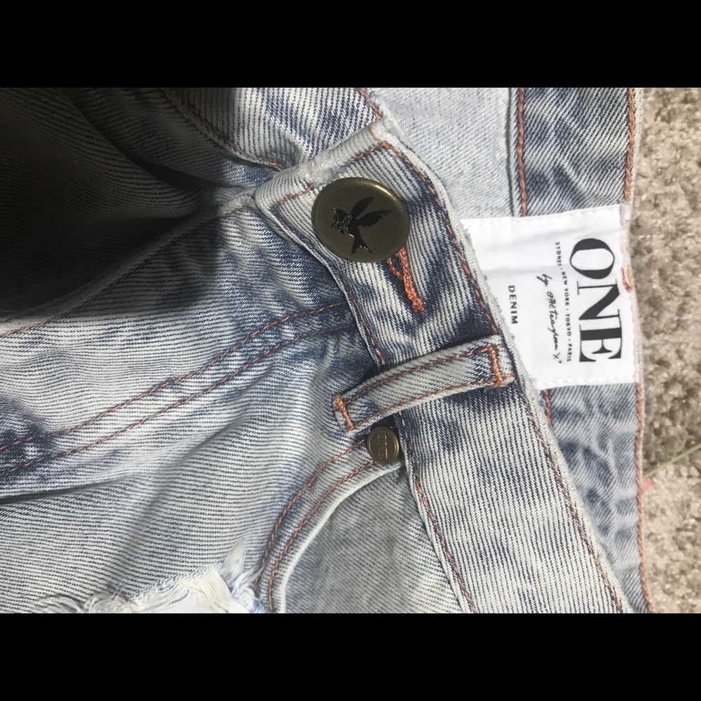 BRAND NEW One by One Teaspoon distressed skirt - Picture 4 of 6